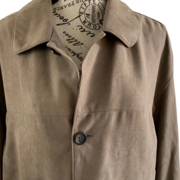 Pronto•Uomo taupe jacket men’s large - Picture 2 of 12